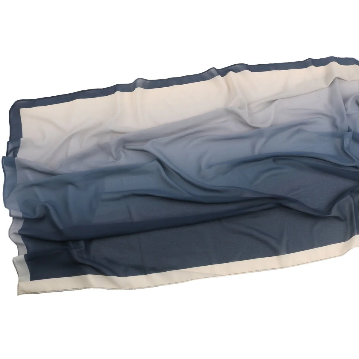 Elegant Printed Chiffon Hijab Scarf Bohemian Style Breathable Sun Protection Wrap (MH136) - Image 53