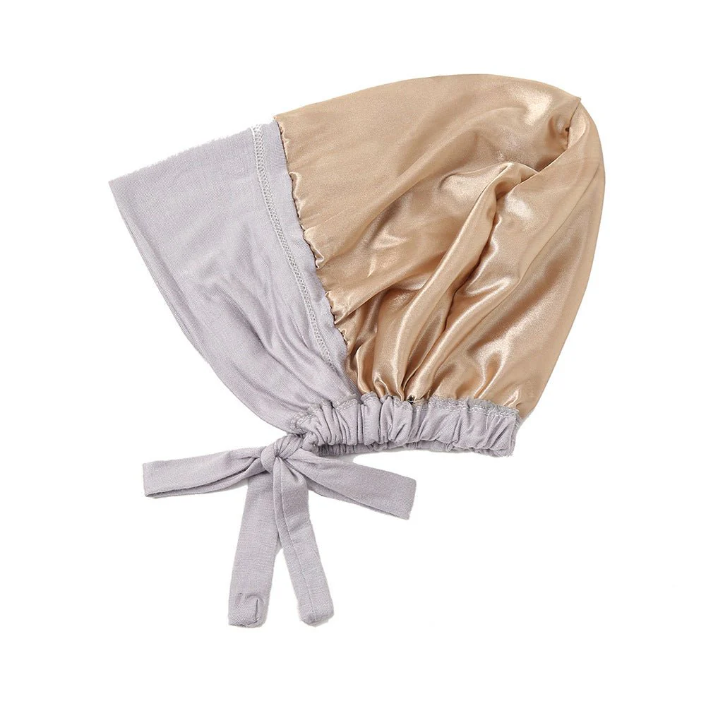 Lightweight Double Layered Satin-lined Undercap for Hijab - Comfortable and Breathable (MH023) - Image 10